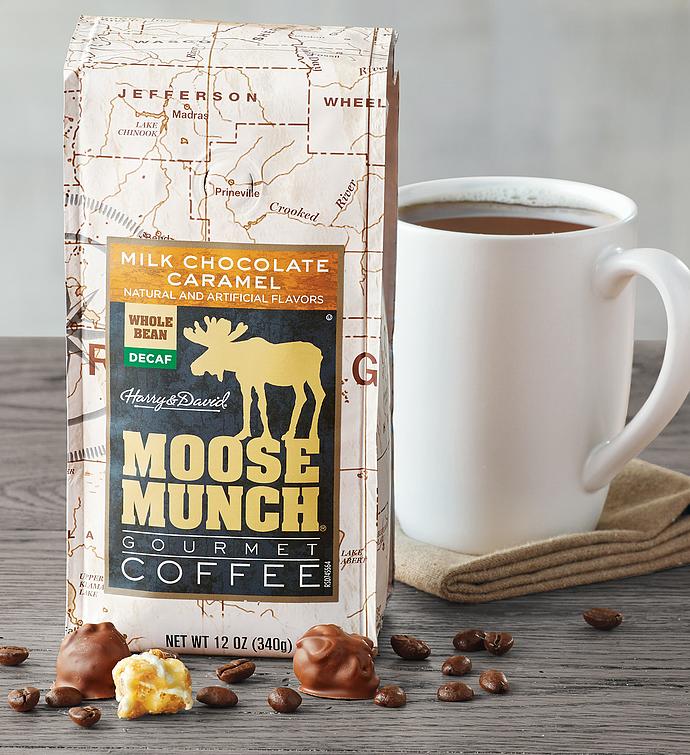 Decaf Milk Chocolate Caramel Moose Munch&#174; Coffee